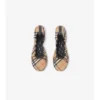 Check Fawn Ballerinas 