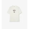 Check Flag Cotton T-Shirt