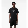 Check Flag Cotton T-Shirt