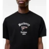 Check Flag Cotton T-Shirt