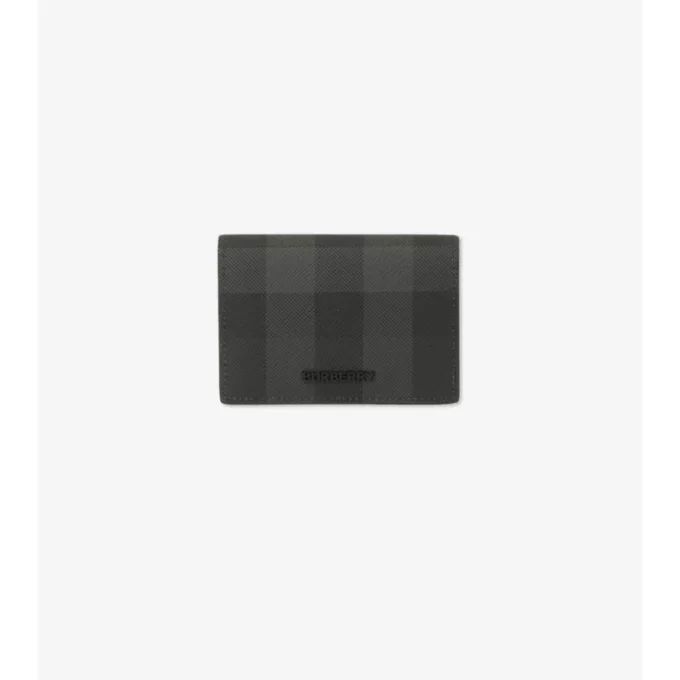 Check Folding Card Case