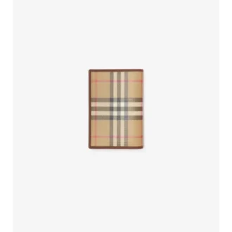 Check Folding Card Case