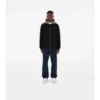 Check Hood Cotton Zip Hoodie
