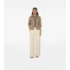 Check Hooded Jacket