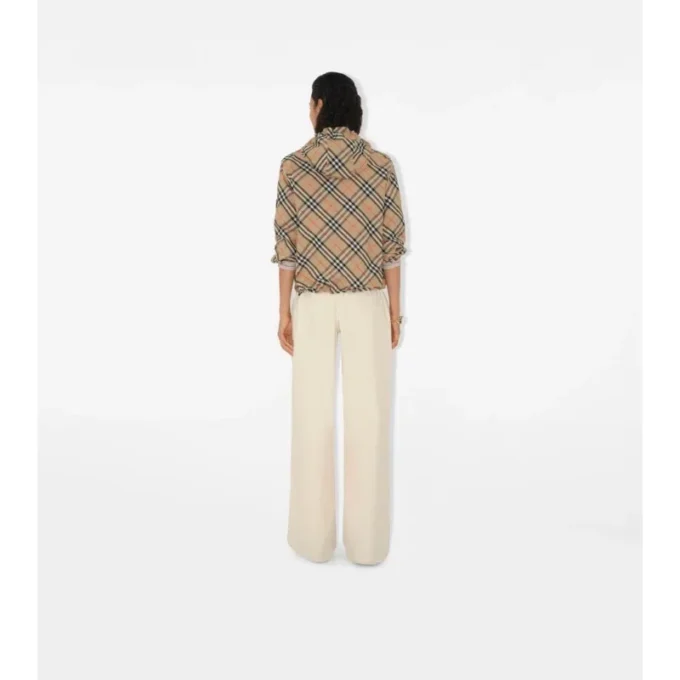 Check Hooded Jacket