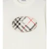 Check Knight Stamp Cotton T-Shirt