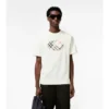 Check Knight Stamp Cotton T-Shirt