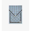 Check Knight Stamp Silk Scarf