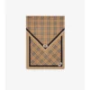 Check Knight Stamp Silk Scarf