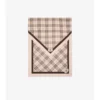 Check Knight Stamp Silk Scarf