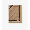 Check Knight Stamp Silk Scarf