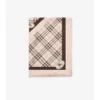 Check Knight Stamp Silk Scarf