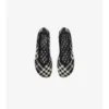 Check Knit Baby Ballerinas
