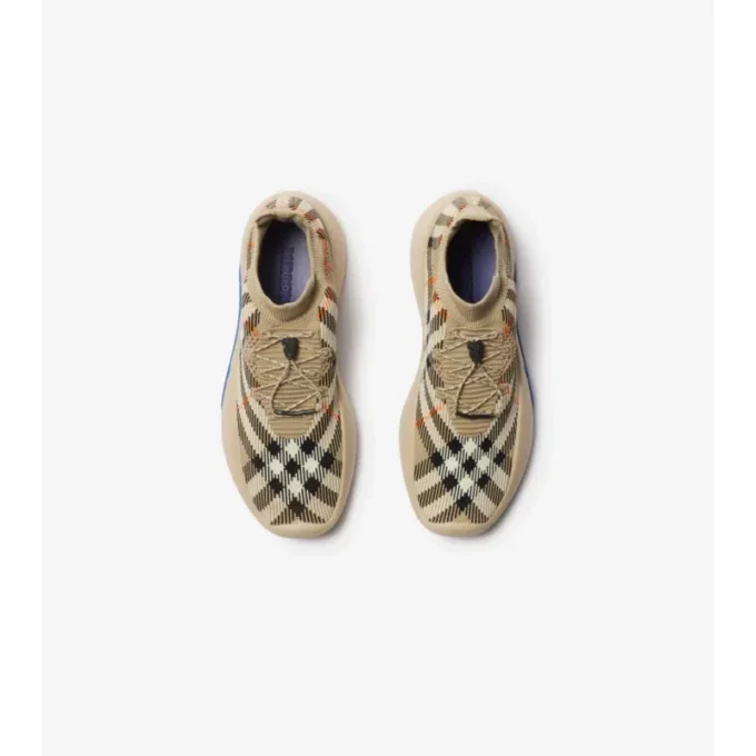 Check Knit Neptune Sneakers