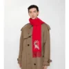 Check Label Cashmere Scarf