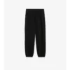 Check Label Cotton Jogging Pants
