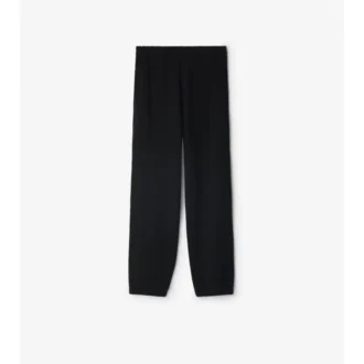 Check Label Cotton Jogging Pants