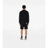 Check Label Cotton Shorts