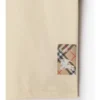 Check Label Cotton T-Shirt