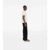 Check Label Cotton T-Shirt