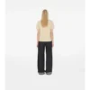 Check Label Cotton T-Shirt