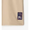 Check Label Cotton T-Shirt