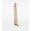 Check Label Wool Cardigan