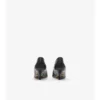 Check Leather Dame Low Pumps