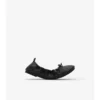 Check Leather Fawn Ballerinas 