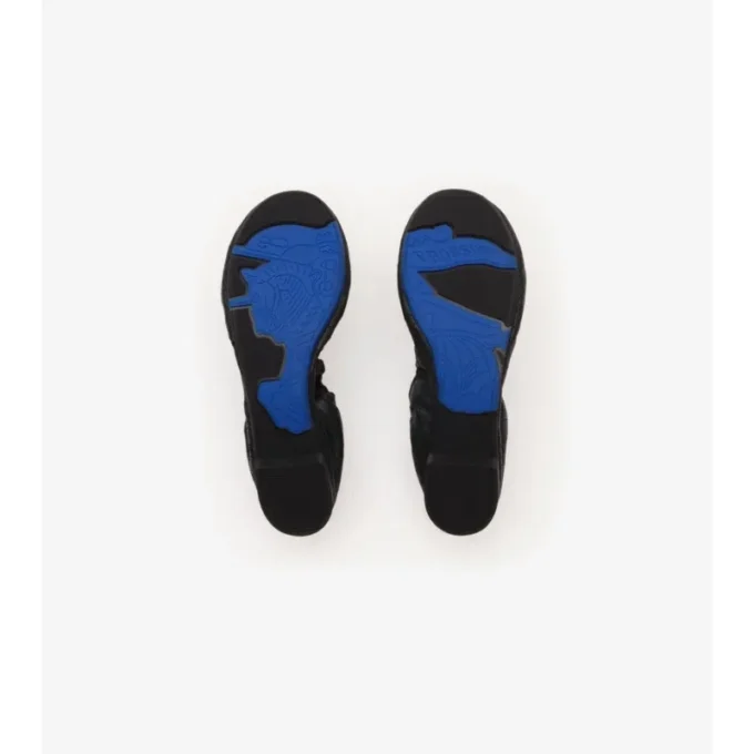 Check Leather Fawn Ballerinas 