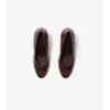 Check Leather Trinket Pumps