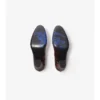Check Leather Trinket Pumps