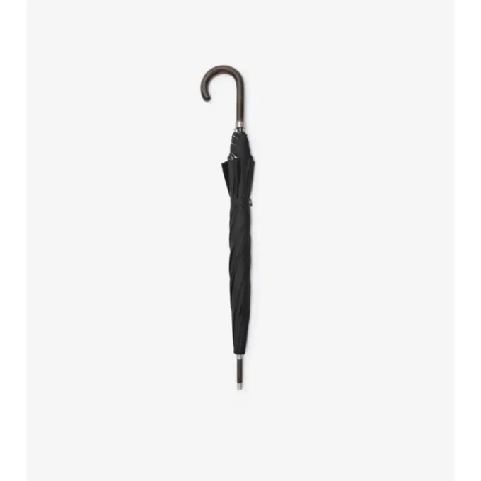 Check-Lined Walking Umbrella