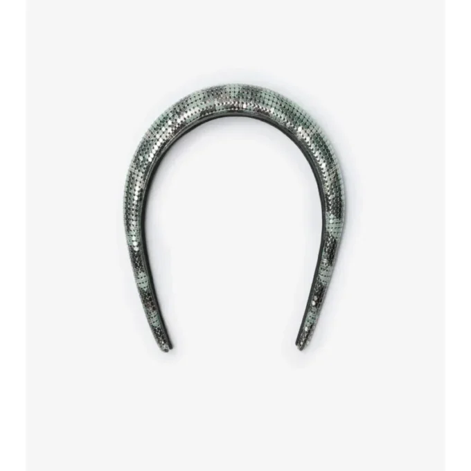Check Mesh Headband