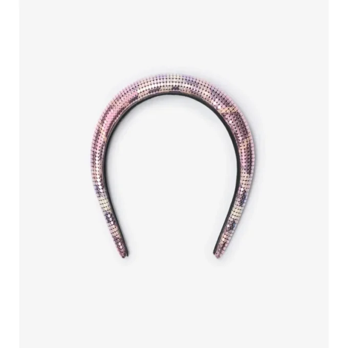 Check Mesh Headband