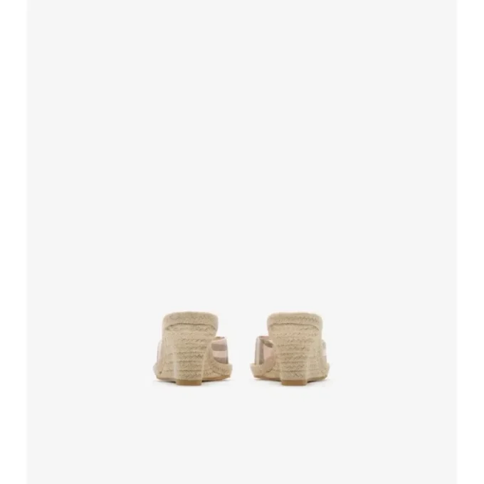 Check Mews Espadrille Mules 