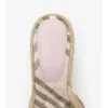 Check Mews Espadrille Mules 