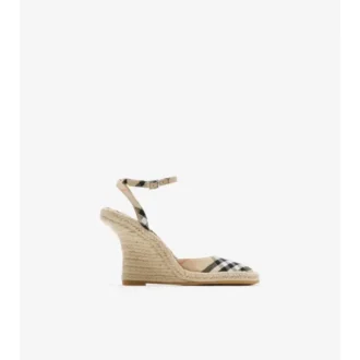 Check Mews Espadrille Pumps 