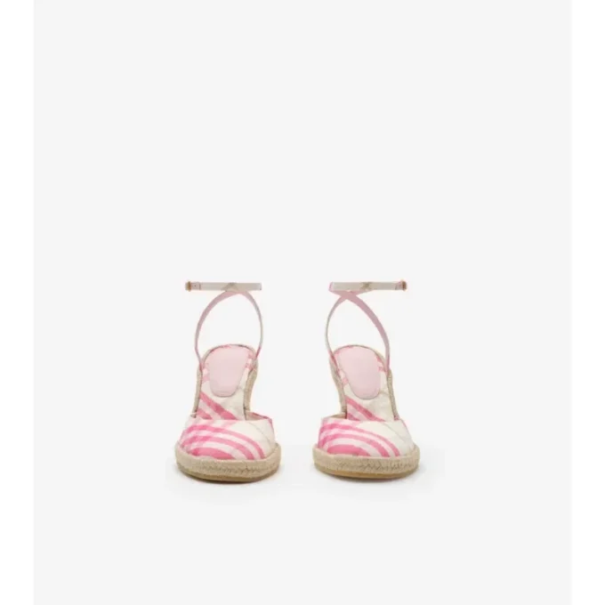Check Mews Espadrille Pumps 
