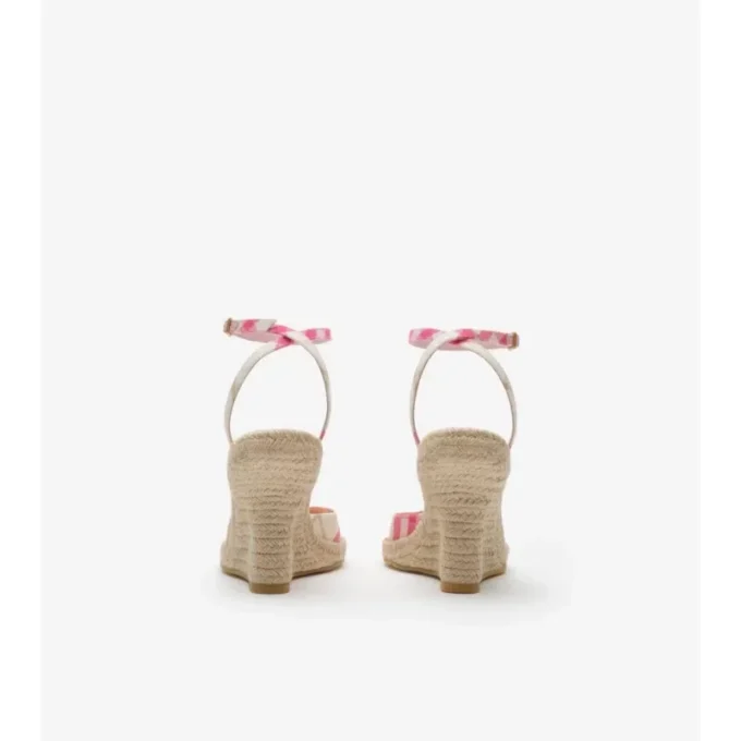 Check Mews Espadrille Pumps 