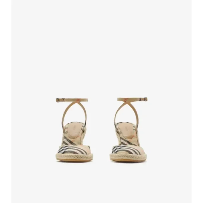 Check Mews Espadrille Pumps 