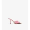 Check Mews High Sandals 