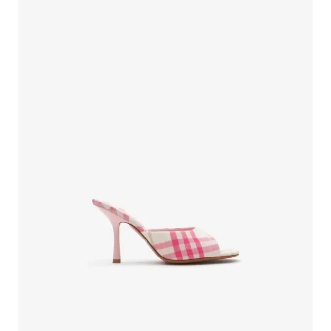 Check Mews High Sandals 