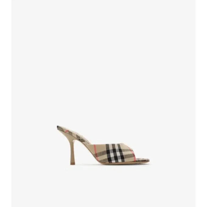 Check Mews High Sandals 