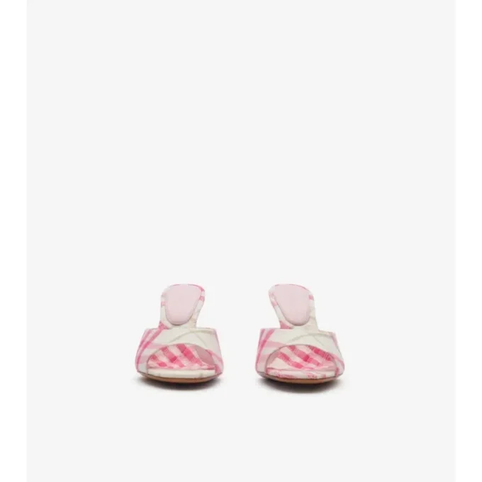 Check Mews High Sandals 