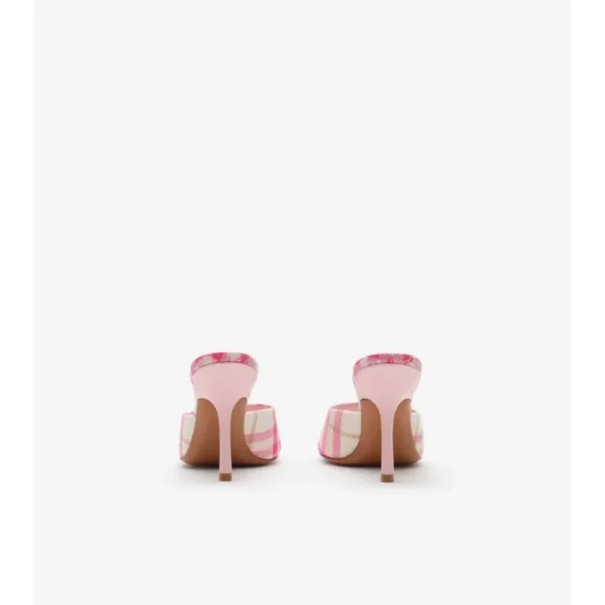 Check Mews High Sandals 