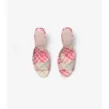 Check Mews High Sandals 