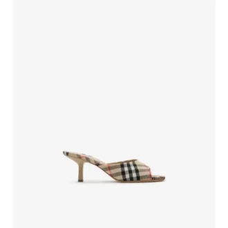 Check Mews Low Sandals 