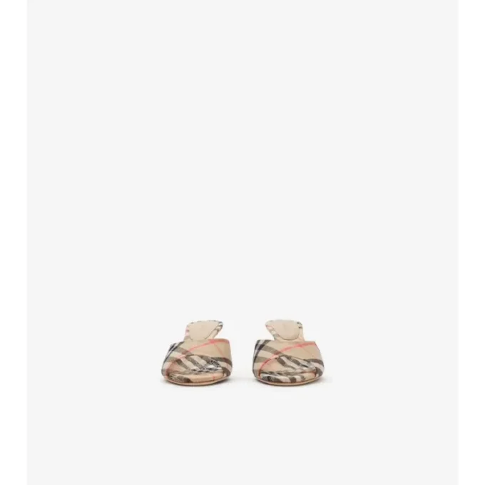 Check Mews Low Sandals 