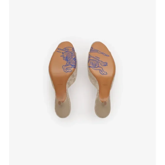 Check Mews Low Sandals